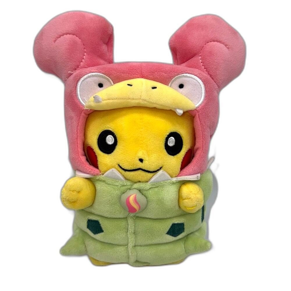 Pokemon Center Exclusive 2016 Pikachu Mascot Wearing A Megayadran Poncho 9"